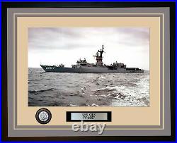 USS KIRK FF-1087 Framed Navy Ship Photo 88FF1087