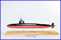 USS Kamehameha SSBN-642 Submarine Model, Navy, 20, Scale Model, Mahogany, Benjamin