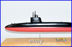 USS Kamehameha SSBN-642 Submarine Model, Navy, 20, Scale Model, Mahogany, Benjamin