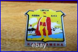 USS Kamehameha SSBN-642 Submarine Model, Navy, 20, Scale Model, Mahogany, Benjamin USS Kamehameha SSBN-642 Submarine Model, Navy, 20, Scale Model, Mahogany, Benjamin