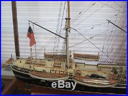 USS Kearsarge 1864 Museum Ship Displayed atMOMA 1/48 scale Custom by Dr. Roberts
