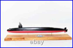 USS Kentucky SSBN-737 Submarine Model, Navy, Scale Model, Mahogany, 20 inch, Ohio