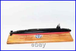 USS Kentucky SSBN-737 Submarine Model, Navy, Scale Model, Mahogany, 20 inch, Ohio