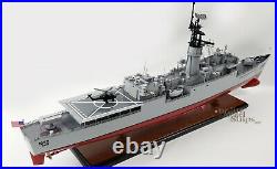 USS Knox Class Destroyer Handcrafted War Ship Model