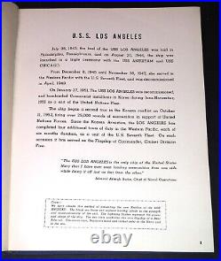 USS LOS ANGELES C-135 WESTPAC CRUISE BOOK 1957-1958 Far East Deployment PACIFIC