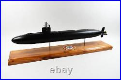 USS La Jolla SSN-701 Flt I Black Hull Submarine Model