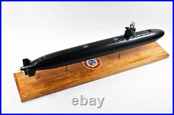 USS La Jolla SSN-701 Flt I Black Hull Submarine Model