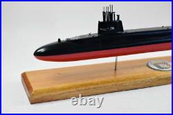 USS Lafayette SSBN-616 Submarine Model, Navy, Scale Model, Mahogany, 20