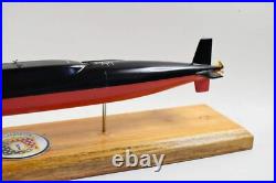 USS Lafayette SSBN-616 Submarine Model, Navy, Scale Model, Mahogany, 20