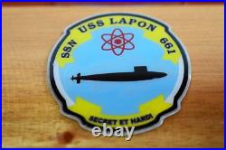 USS Lapon SSN-661 Submarine Model, US Navy, Scale Model, Mahogany, Sturgeon