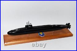 USS Lewis and Clark SSBN-644 Submarine Model(BlackHull), Scale