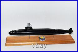 USS Lewis and Clark SSBN-644 Submarine Model(BlackHull), Scale