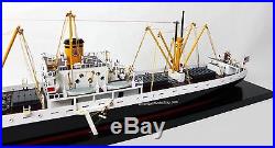 USS Liberty Waterline Ship Model 33 Handcrafted Wooden Ship Model NEW