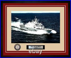 USS Little Rock LCS-9 Framed Navy Ship Photo 163LCS9