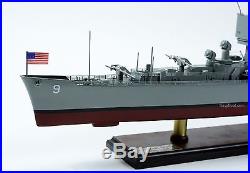 USS Long Beach Long Beach-class Cruiser CGN-9 Wooden Ship Model 34 Scale 1250