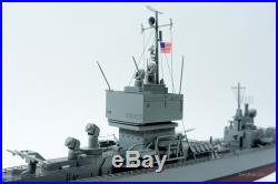 USS Long Beach Long Beach-class Cruiser CGN-9 Wooden Ship Model 34 Sclae 1250