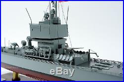 USS Long Beach Long Beach-class Cruiser CGN-9 Wooden Ship Model 34 Sclae 1250