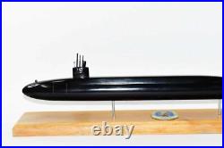 USS Louisiana SSBN-743 Submarine Model (Black Hull), US Navy, Scale Model