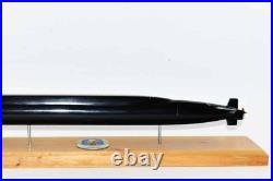 USS Louisiana SSBN-743 Submarine Model (Black Hull), US Navy, Scale Model
