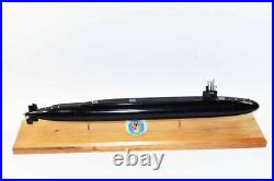USS Louisiana SSBN-743 Submarine Model (Black Hull), US Navy, Scale Model
