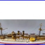 USS MAINE (ACR-1) Handcrafted War Ship Display Model 32 NEW