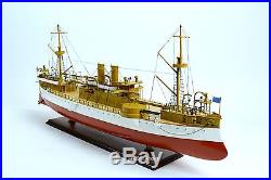 USS MAINE Battleship 40 Handcrafted Wooden Warship Model NEW