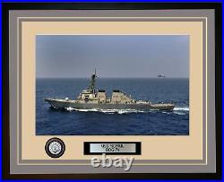 USS MCFAUL DDG-74 Framed Navy Ship Photo 122DDG74
