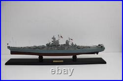 USS MISSOURI BB-63 Battleship Desk Top Display 1/350 WWII Ship Model