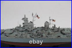 USS MISSOURI BB-63 Battleship Desk Top Display 1/350 WWII Ship Model