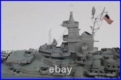 USS MISSOURI BB-63 Battleship Desk Top Display 1/350 WWII Ship Model