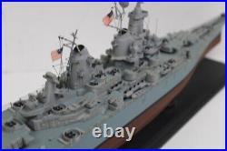 USS MISSOURI BB-63 Battleship Desk Top Display 1/350 WWII Ship Model