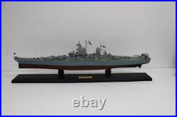 USS MISSOURI BB-63 Battleship Desk Top Display 1/350 WWII Ship Model