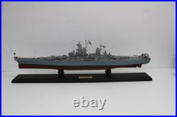 USS MISSOURI BB-63 Battleship Desk Top Display 1/350 WWII Ship Model USS MISSOURI BB-63 Battleship Desk Top Display 1/350 WWII Ship Model