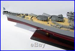 USS MISSOURI BB63 Battleship Model 40 Handcrafted Wooden Model NEW