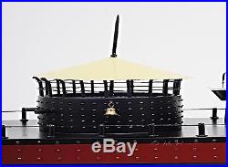 USS MONITOR HANDCRAFTED WOODEN MODEL SHIP