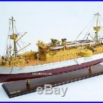 USS Maine ACR-1 US Navy Armored Cruiser Wooden Ship Model 39