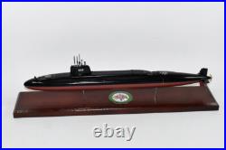 USS Mariano G. Vallejo SSBN-658 Submarine Model, Navy, 20, Mahogany, Benjamin