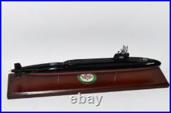 USS Mariano G. Vallejo SSBN-658 Submarine Model, Navy, 20, Mahogany, Benjamin