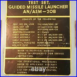 USS Midway CV-41 Guided Missile Launcher Test Set AN/ASM-20B Sidewinder Navy WOW