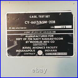USS Midway CV-41 Guided Missile Launcher Test Set AN/ASM-20B Sidewinder Navy WOW