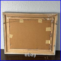 USS Mischer 12x16 Photograph On 18x21 Wood Frame U. S. Navy DL-2 Starboard On Sea