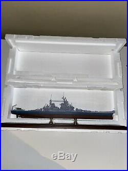 USS Missouri BB-63 Battleship Handcrafted War Ship Display Model