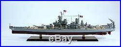 USS Missouri BB-63 Iowa-class Battleship 40 Handcrafted Wooden Ship Model