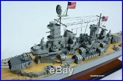USS Missouri BB-63 Mighty Mo Iowa-class Wooden Ship Model 40