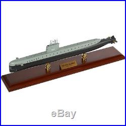 USS NAUTILUS SSN 571 Submarine 20 Built Large Wooden Model Ship Assembled
