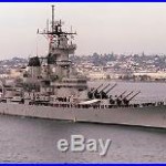 USS NEW JERSEY BB62 NAS NORTH ISLAND, CA JAN 1985 8X12 PHOTO