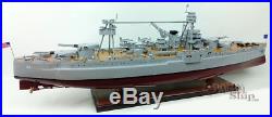 USS NEW YORK (BB-34) Battleship Wooden Ship Model Scale 1200
