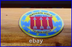 USS Nathan Hale SSBN-623 Submarine Model, Navy, Scale Model, Mahogany, 20