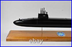 USS Nathanael Greene SSBN-636 Submarine Model, Navy, Scale Model, Mahogany, 20