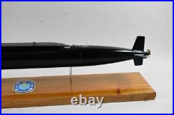 USS Nathanael Greene SSBN-636 Submarine Model, Navy, Scale Model, Mahogany, 20